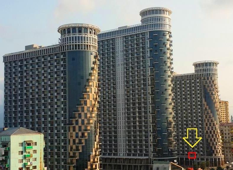 Orbi Sea Towers Block G Batumi Exterior foto